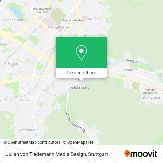 Карта Julian von Tiedemann Media Design
