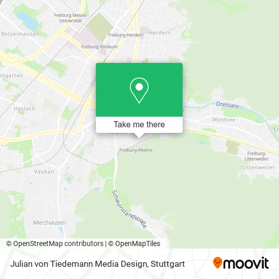 Карта Julian von Tiedemann Media Design