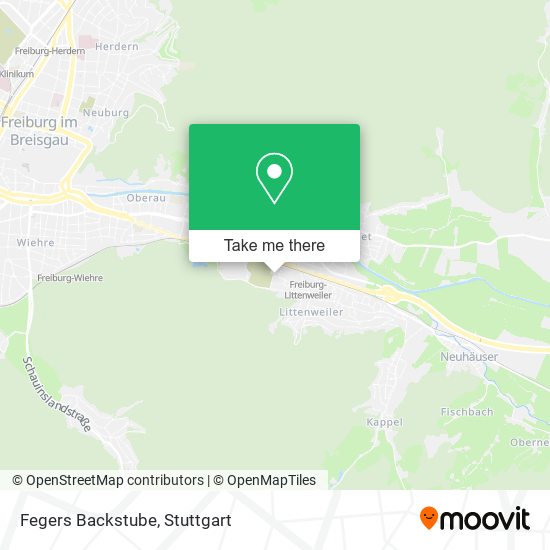 Карта Fegers Backstube
