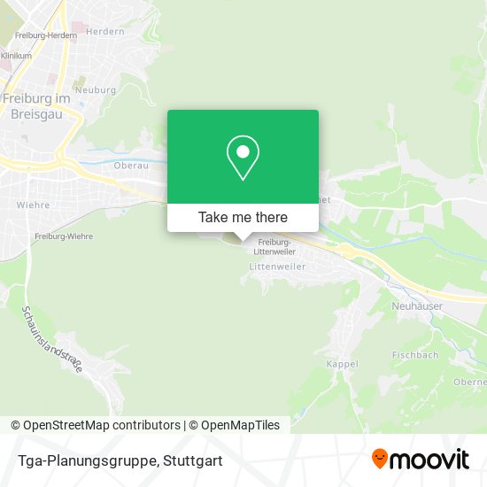 Карта Tga-Planungsgruppe