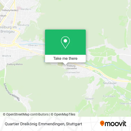 Карта Quartier Dreikönig Emmendingen