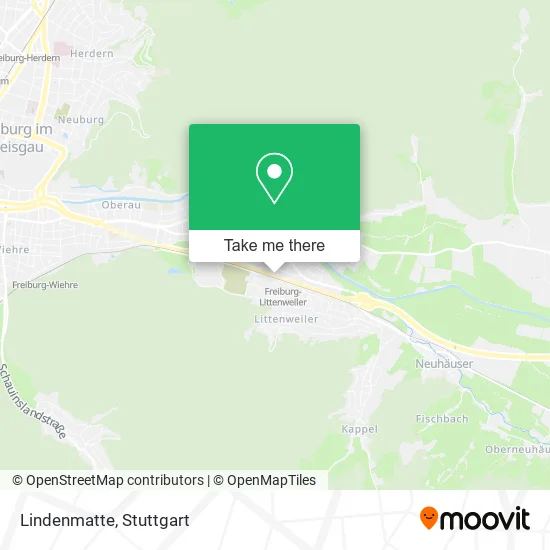 Карта Lindenmatte