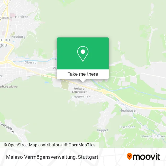 Карта Maleso Vermögensverwaltung
