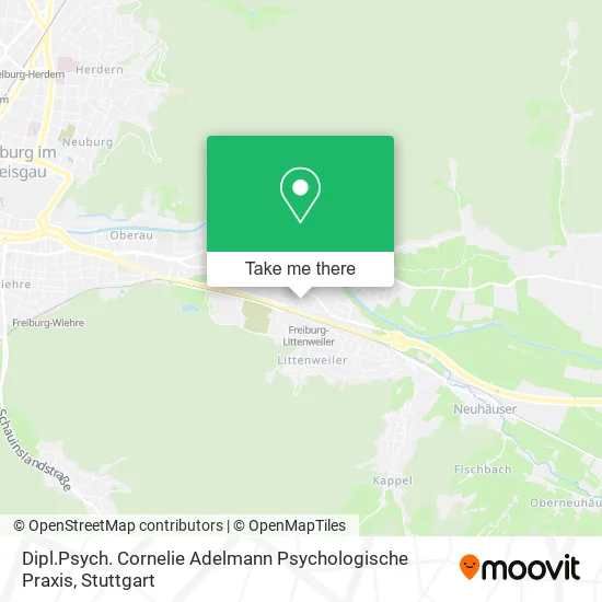 Карта Dipl.Psych. Cornelie Adelmann Psychologische Praxis
