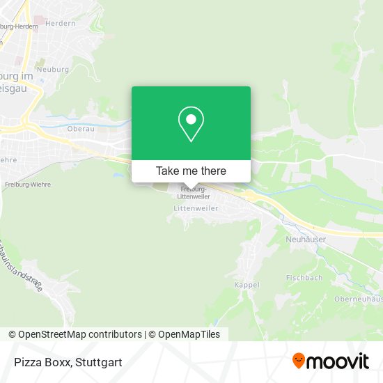 Карта Pizza Boxx