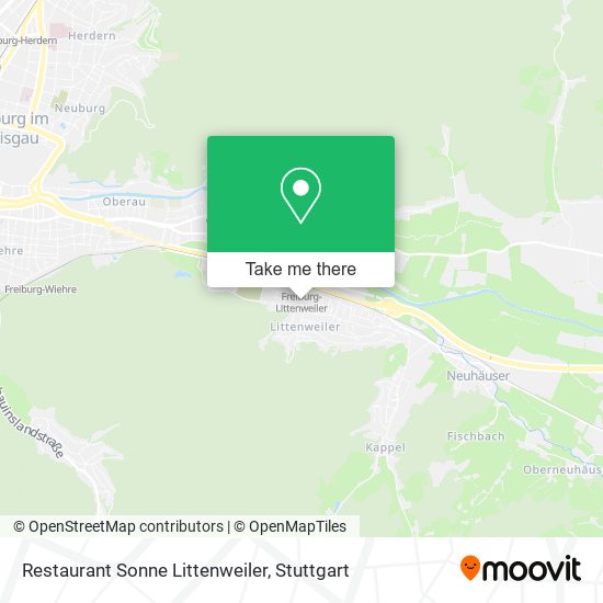 Restaurant Sonne Littenweiler map