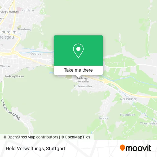 Карта Held Verwaltungs