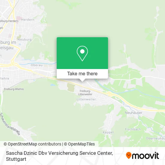 Карта Sascha Dzinic Dbv Versicherung Service Center