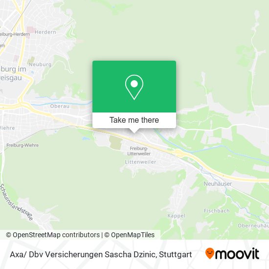 Axa/ Dbv Versicherungen Sascha Dzinic map