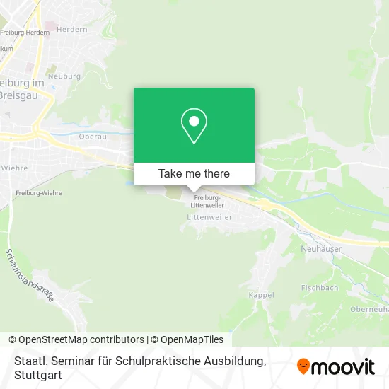 Карта Staatl. Seminar für Schulpraktische Ausbildung