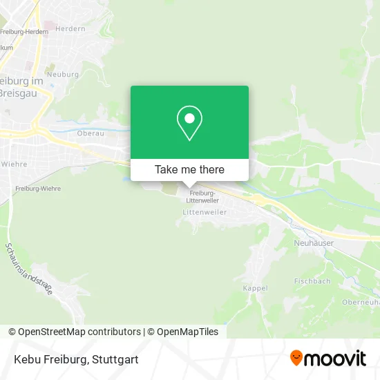 Карта Kebu Freiburg