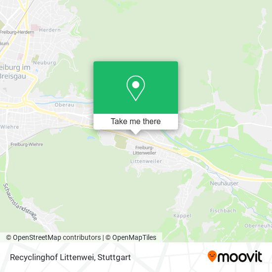 Карта Recyclinghof Littenwei