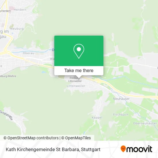 Карта Kath Kirchengemeinde St Barbara