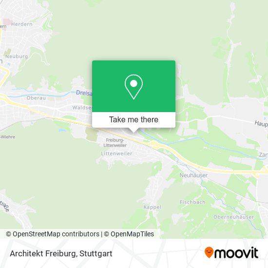 Карта Architekt Freiburg