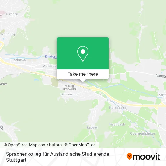 Карта Sprachenkolleg für Ausländische Studierende