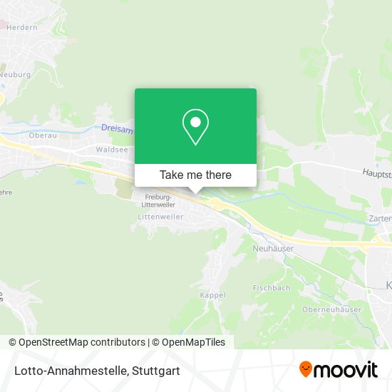 Lotto-Annahmestelle map