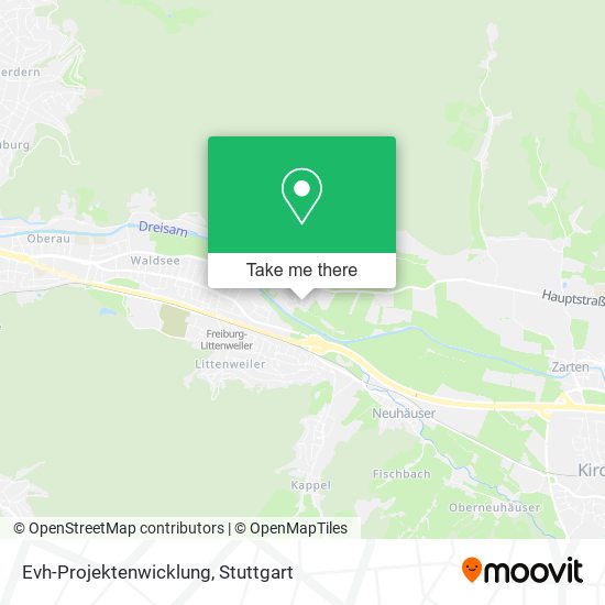 Evh-Projektenwicklung map