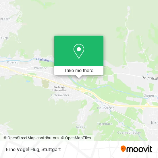 Карта Erne Vogel Hug