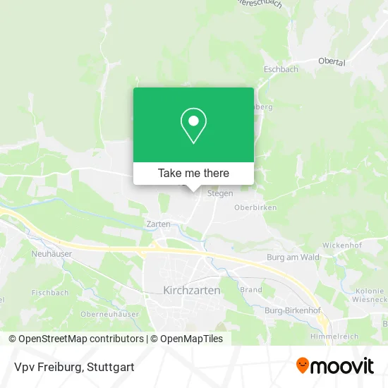 Карта Vpv Freiburg