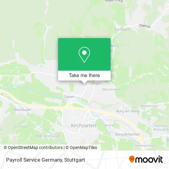 Карта Payroll Service Germany