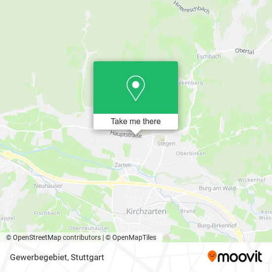 Карта Gewerbegebiet