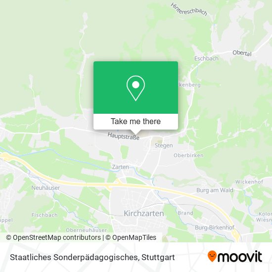 Staatliches Sonderpädagogisches map