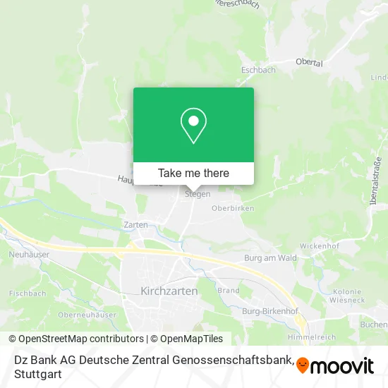 Карта Dz Bank AG Deutsche Zentral Genossenschaftsbank