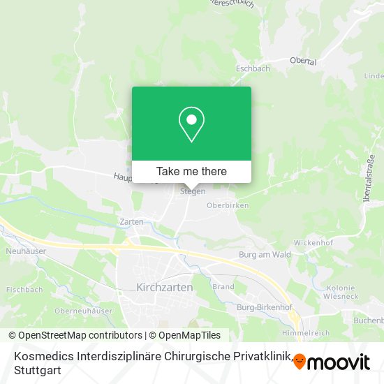 Kosmedics Interdisziplinäre Chirurgische Privatklinik map