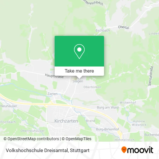 Карта Volkshochschule Dreisamtal