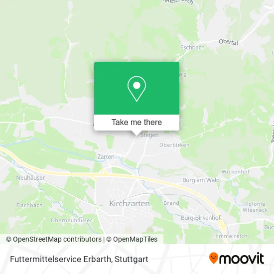 Карта Futtermittelservice Erbarth