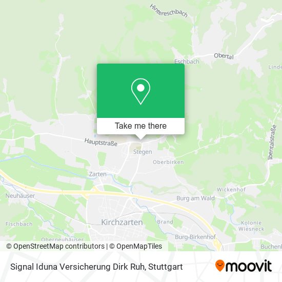 Signal Iduna Versicherung Dirk Ruh map