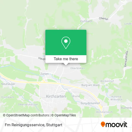 Карта Fm Reinigungsservice