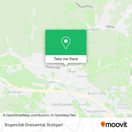 Bogenclub Dreisamtal map
