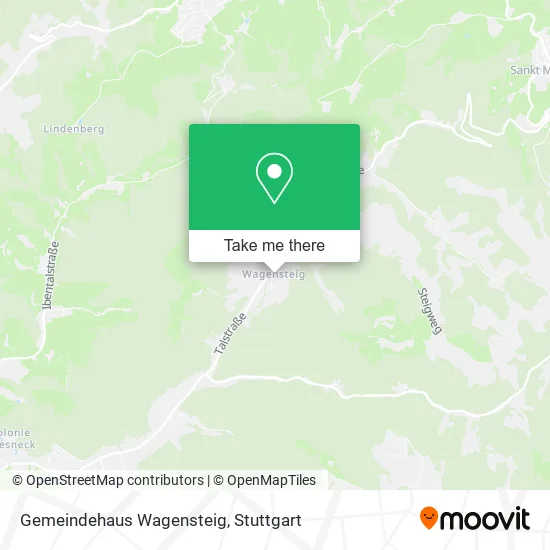 Карта Gemeindehaus Wagensteig