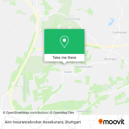 Карта Aim Insurancebroker Assekuranz