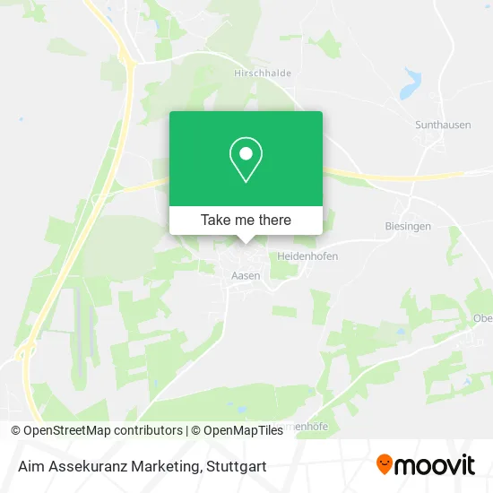 Карта Aim Assekuranz Marketing