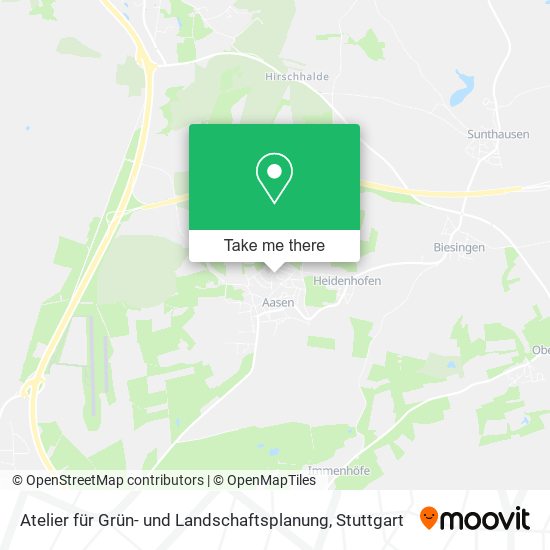 Atelier für Grün- und Landschaftsplanung map