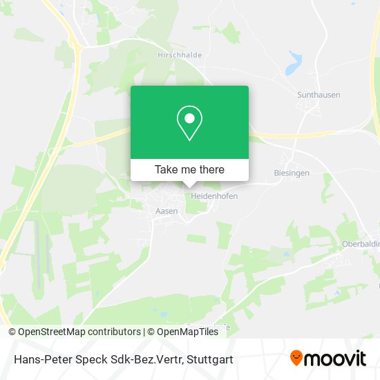 Карта Hans-Peter Speck Sdk-Bez.Vertr