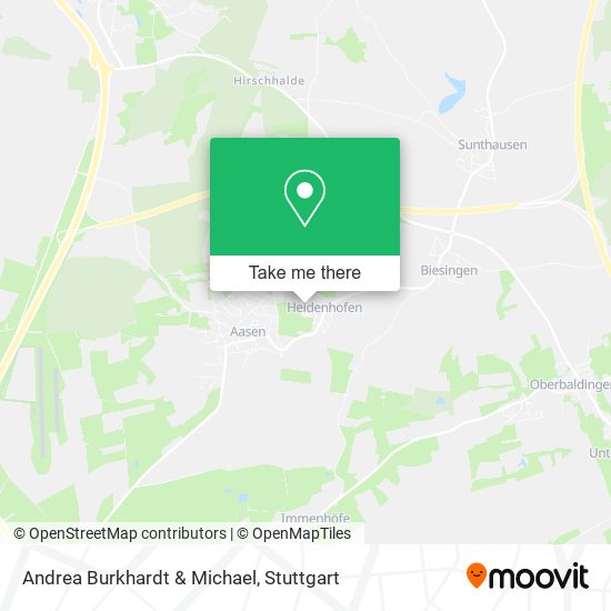 Andrea Burkhardt & Michael map