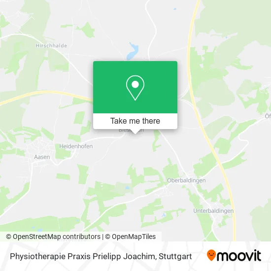 Карта Physiotherapie Praxis Prielipp Joachim