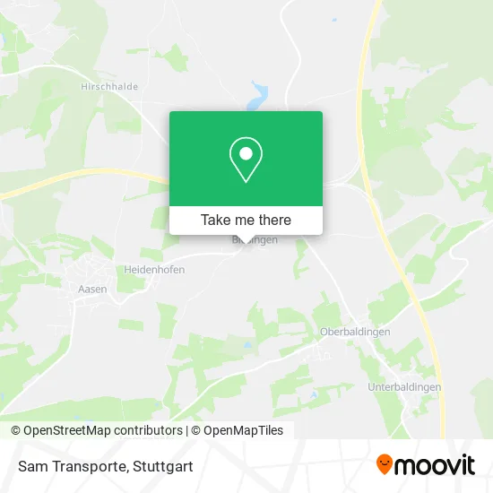 Карта Sam Transporte