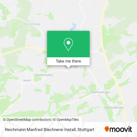 Карта Reichmann Manfred Blechnerei Install