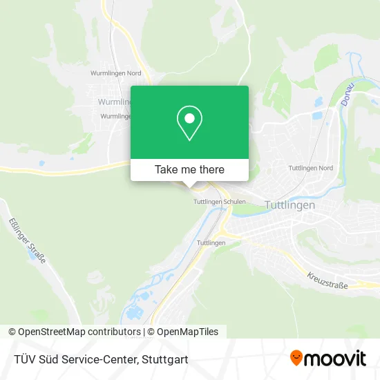 Карта TÜV Süd Service-Center