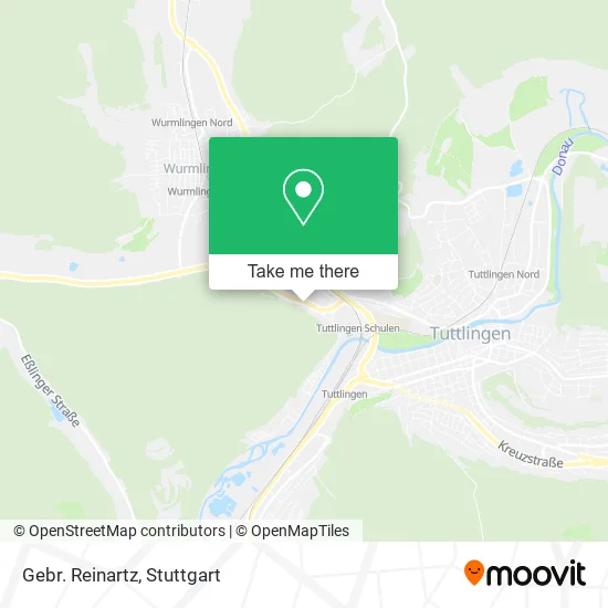 Карта Gebr. Reinartz