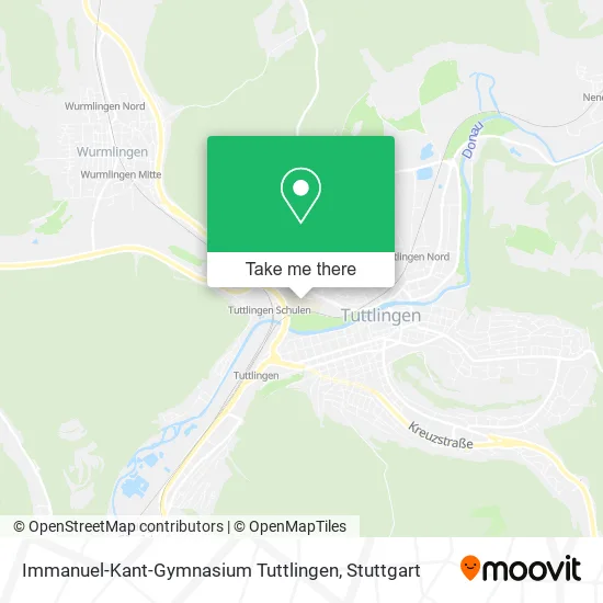 Карта Immanuel-Kant-Gymnasium Tuttlingen