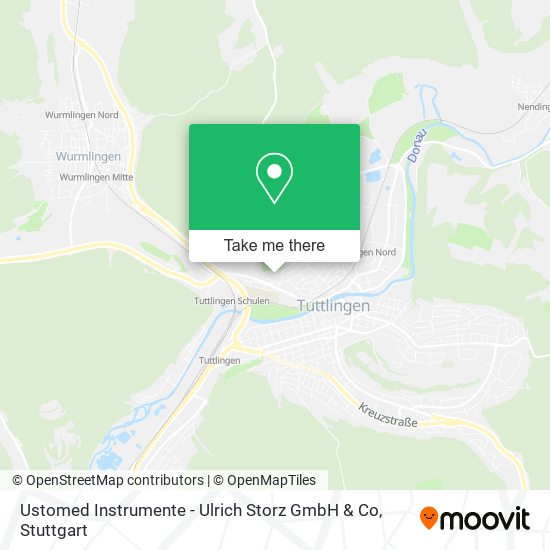 Ustomed Instrumente - Ulrich Storz GmbH & Co map
