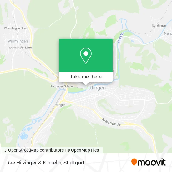 Карта Rae Hilzinger & Kinkelin