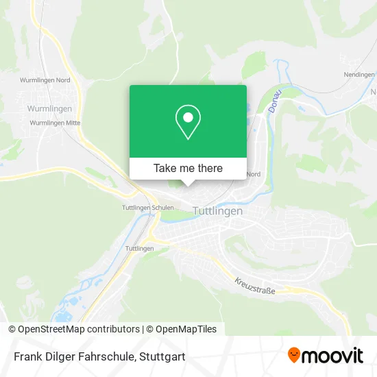 Карта Frank Dilger Fahrschule