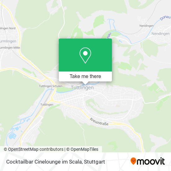 Cocktailbar Cinelounge im Scala map
