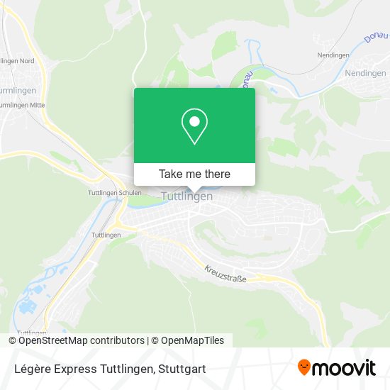 Légère Express Tuttlingen map